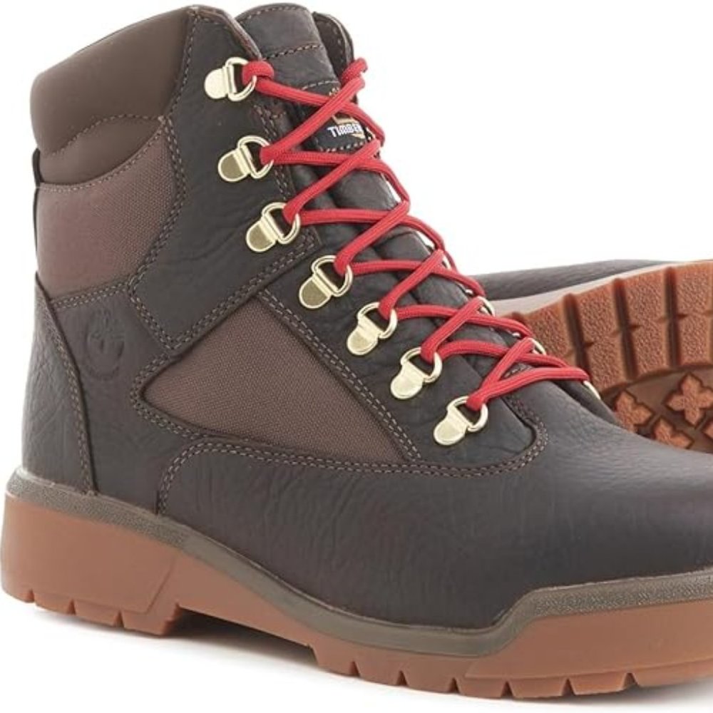 Men's Timberland Field Boots Brown 11.5 Brand New